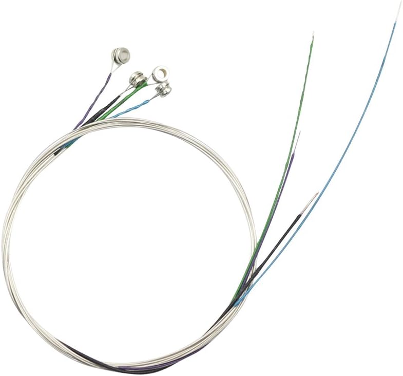Imelod Violin strings Universal Full Set (G-D-A-E) violin Fiddle String Strings Steel Core Nickel-silver Wound with Nickel-plated Ball End for 4/4 3/4 1/2 1/4 Violins - Image 5